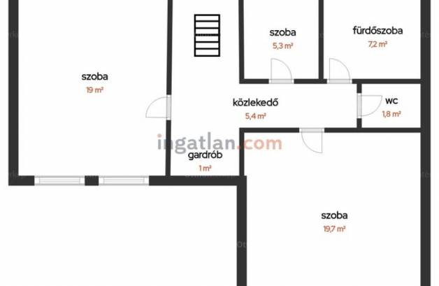 Debreceni eladó családi ház, 4 szobás, 130 négyzetméteres