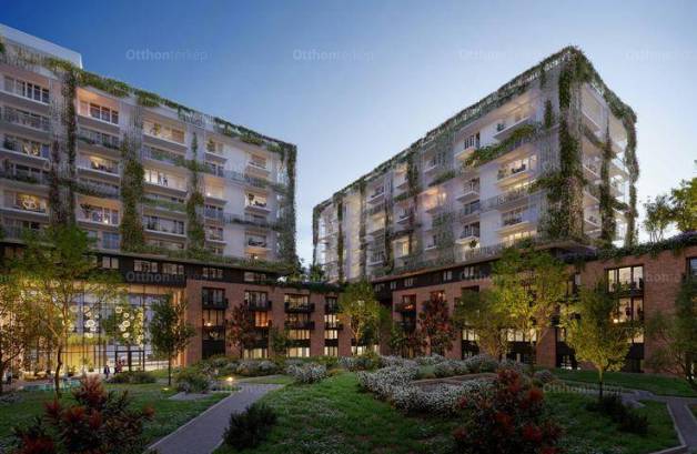 Budapest új építésű lakás eladó, Ferencvárosi rehabilitációs területen, 3 szobás