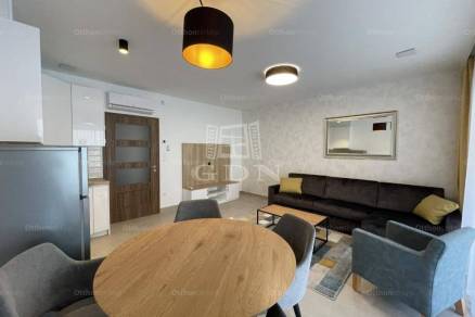 Székesfehérvári új építésű lakás kiadó, 57 négyzetméteres, 1+1 szobás