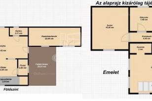 Galgahévízi családi ház eladó, 122 négyzetméteres, 1+2 szobás
