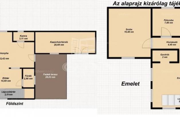 Galgahévízi családi ház eladó, 122 négyzetméteres, 1+2 szobás