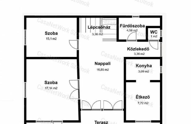 Pilisi eladó családi ház, 4 szobás, 95 négyzetméteres