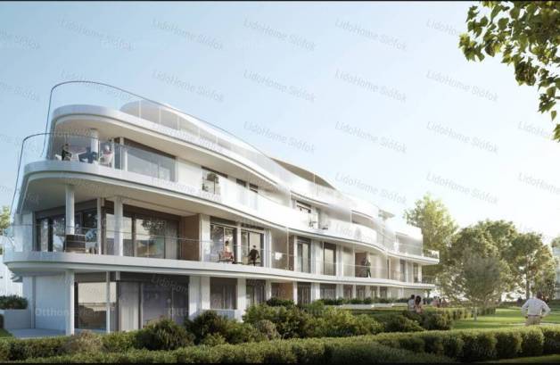 Új Építésű eladó lakás Balatonszemes, 2 szobás