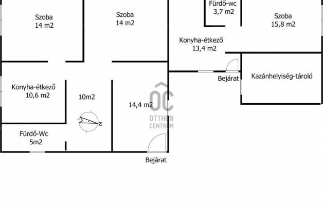 Családi ház eladó Szekszárd, 120 négyzetméteres