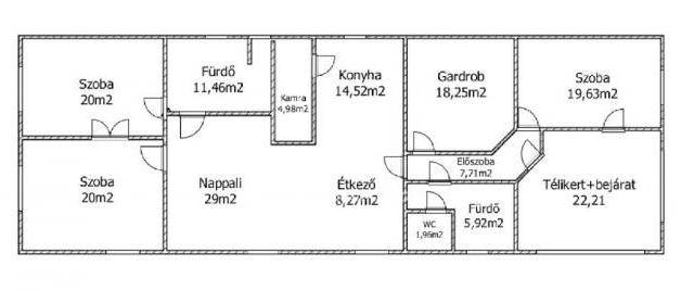 Szigetszentmiklósi családi ház eladó, 190 négyzetméteres, 4 szobás