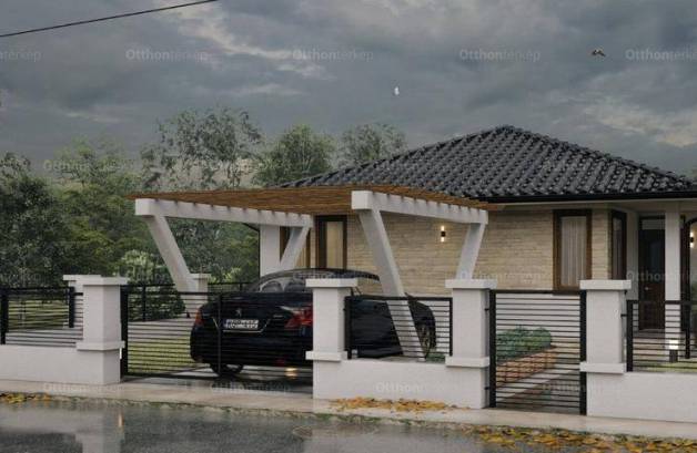 Gencsapáti új építésű családi ház eladó, 2+2 szobás