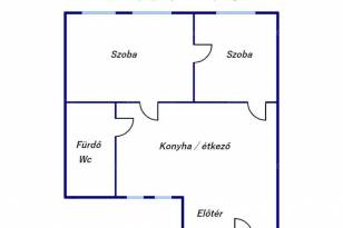 Szegedi lakás eladó, 73 négyzetméteres, 2 szobás