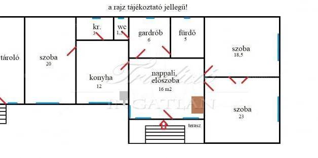 Eladó 4 szobás családi ház Bogyoszló