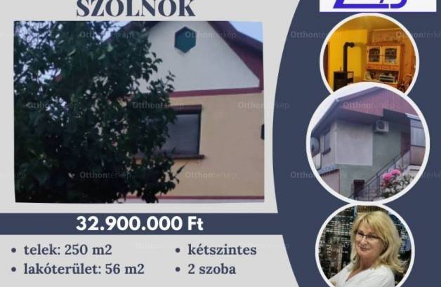Családi ház eladó Szolnok, 56 négyzetméteres