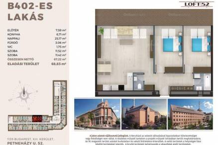 Új Építésű lakás eladó Budapest, Angyalföld, 75 négyzetméteres