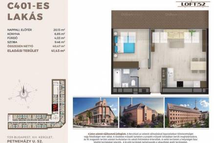 Eladó 2 szobás új építésű lakás Budapest
