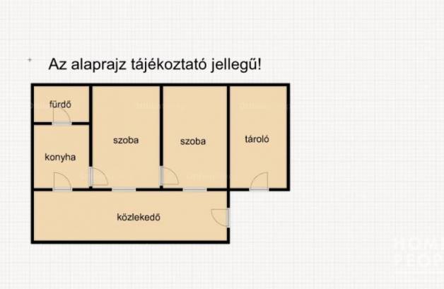 Családi ház eladó Szeged, 50 négyzetméteres
