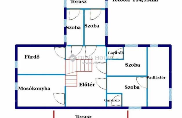 Pécsi családi ház eladó, 335 négyzetméteres, 8 szobás