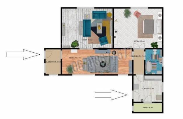 Tatabányai eladó családi ház, 3 szobás, 100 négyzetméteres