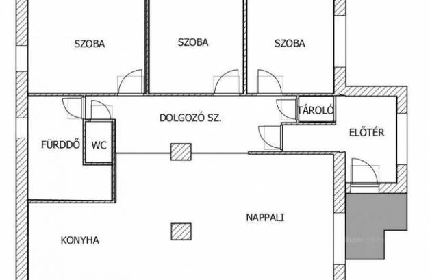 Csongrádi eladó családi ház, 4+2 szobás, 175 négyzetméteres