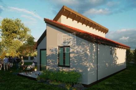 Komáromi új építésű családi ház eladó, 53 négyzetméteres, 2 szobás