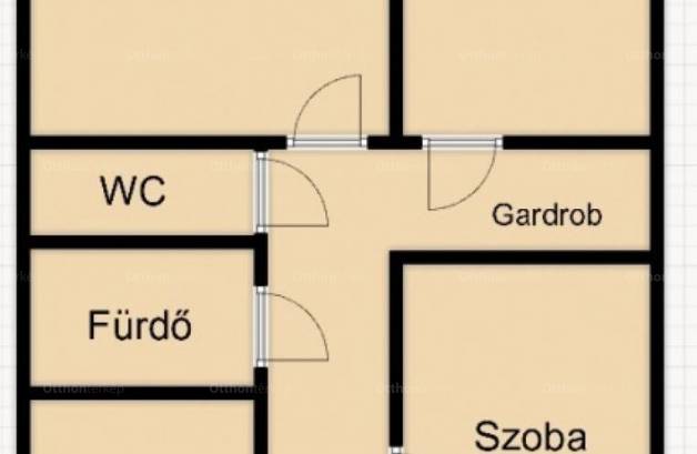 Szegedi lakás eladó, 55 négyzetméteres, 3 szobás