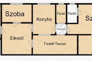 Öreglaki eladó családi ház, 2+1 szobás, 100 négyzetméteres
