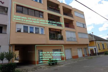 Eladó lakás, Baja a Petőfi Sándor utcában 11-ben, 4 szobás