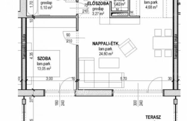 Eladó 2 szobás lakás Tiszafüred, új építésű