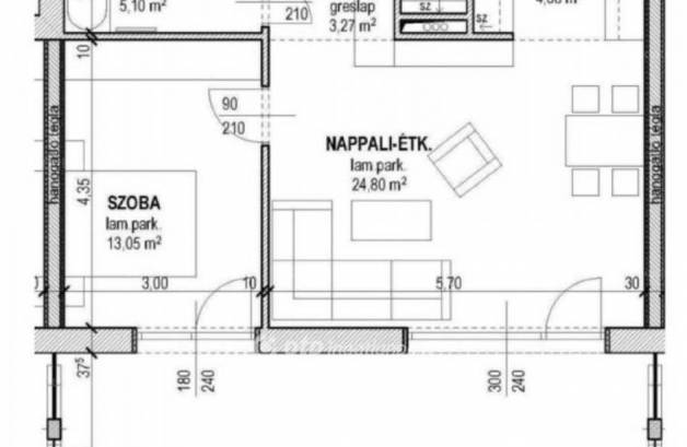 Új Építésű eladó lakás Tiszafüred, 2 szobás