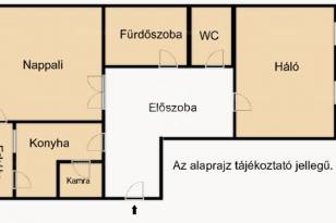 Kiadó lakás Szeged, Vitéz utca, 2 szobás