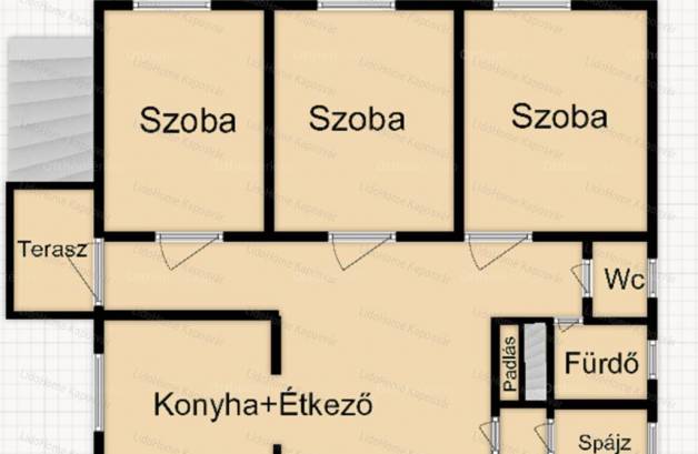 Családi ház eladó Bőszénfa, 180 négyzetméteres