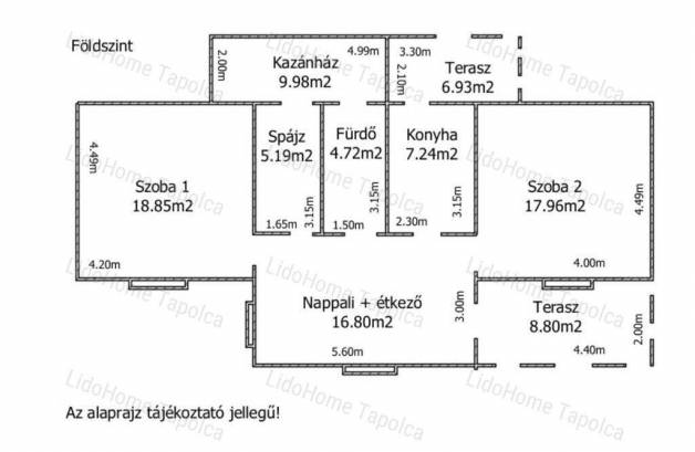 Kővágóörsi családi ház eladó, 165 négyzetméteres, 4+1 szobás
