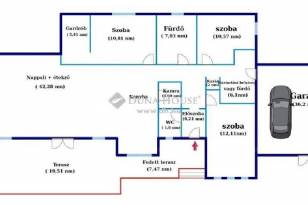 Kecskeméti eladó családi ház, 4 szobás, 146 négyzetméteres