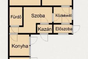 Szegedi családi ház eladó, 97 négyzetméteres, 3 szobás