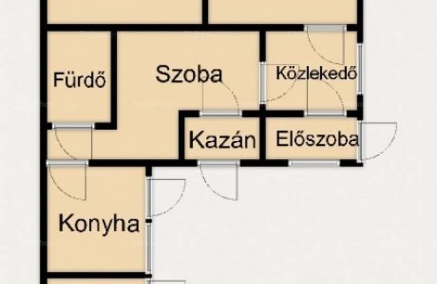Szegedi családi ház eladó, 97 négyzetméteres, 3 szobás