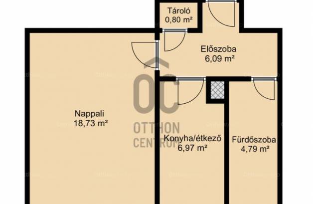 Székesfehérvári eladó lakás, 1 szobás, 36 négyzetméteres