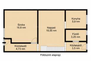 Budapest, házrész eladó, Megyer, 4 szobás