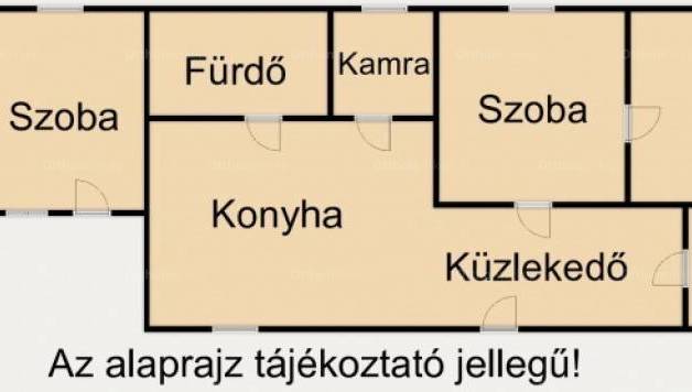 Családi ház eladó Szeged, 90 négyzetméteres