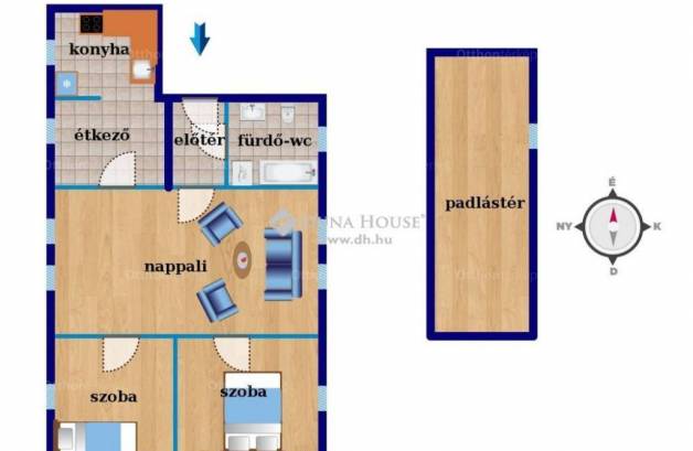 Eladó lakás Kecskemét, 3 szobás