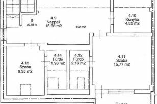 Budapesti lakás eladó, 142 négyzetméteres, 5+1 szobás