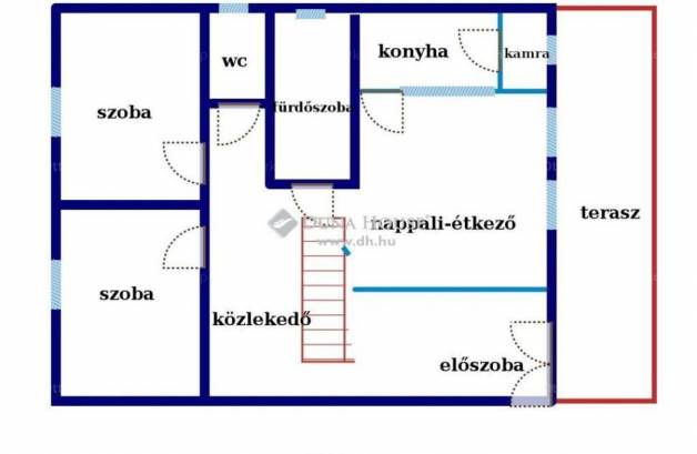 Dombóvári családi ház eladó, 120 négyzetméteres, 4 szobás