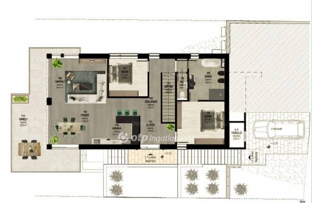 Balatonfűzfő új építésű lakás eladó, 5 szobás