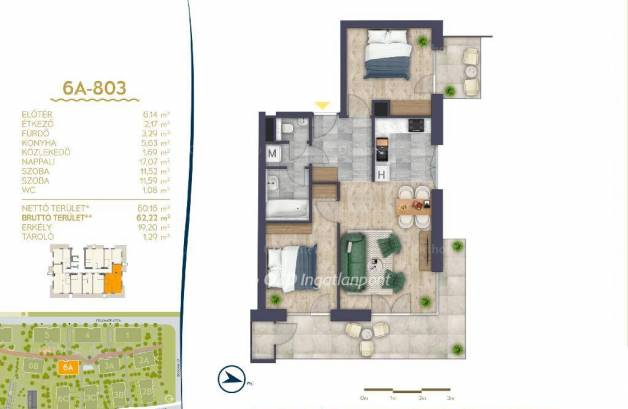 Eladó 1+2 szobás új építésű lakás Óbudán, Budapest, Folyamőr utca