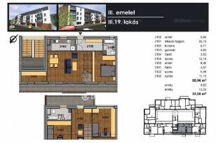Budapest új építésű lakás eladó, Kispesten, 3+1 szobás