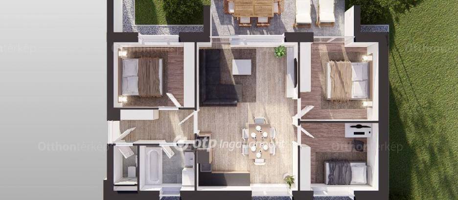 Budapest új építésű lakás eladó, Nagytétényen, 3 szobás