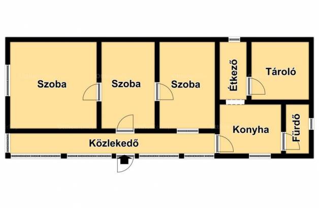 Családi ház eladó Tápszentmiklós - Kossuth utca 18., 82 négyzetméteres