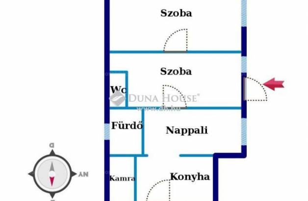 Pécsi családi ház eladó, 82 négyzetméteres, 3 szobás