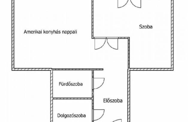 Budapest kiadó lakás Lágymányoson a Móricz Zsigmond körtéren, 70 négyzetméteres