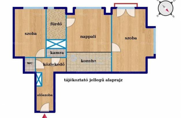 Eladó 3 szobás lakás, Krisztinavárosban, Budapest