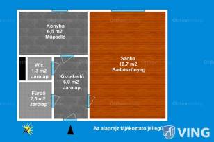 Szegedi lakás kiadó, 35 négyzetméteres, 1 szobás