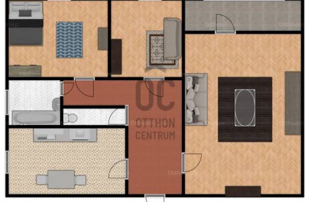 Eladó lakás Erdősoron, 3 szobás