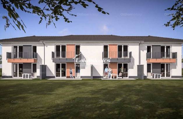 Balatonföldvári új építésű lakás eladó, 85 négyzetméteres, 2+2 szobás