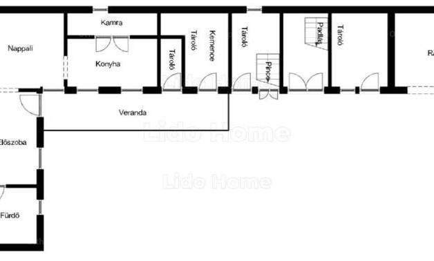 Kőröshegyi eladó családi ház, 4 szobás, 90 négyzetméteres