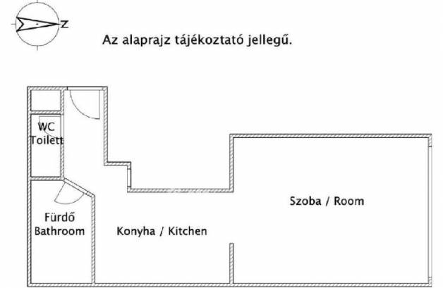 Kiadó lakás, Budapest, Lipótváros, Arany János utca, 1 szobás